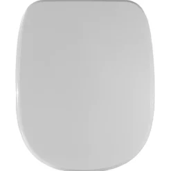 Copriwater ovale Tesi in poliestere bianco