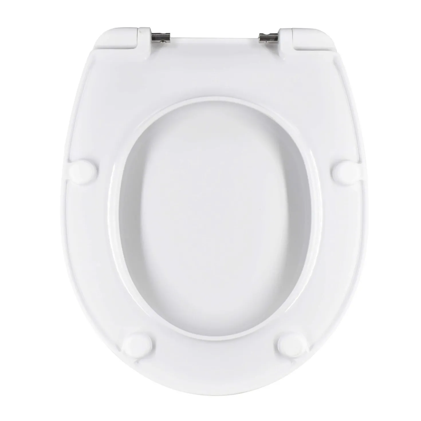 Copriwater ovale universale in termoindurente bianco