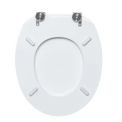 Copriwater universale Elva in mdf bianco