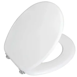 Copriwater universale Elva in mdf bianco