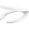 Copriwater WC slim soft-close Remedios bianco 37,5 x 44,5 cm