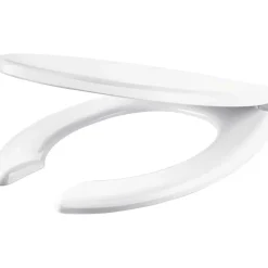 Copriwater WC slim soft-close Remedios bianco 37,5 x 44,5 cm