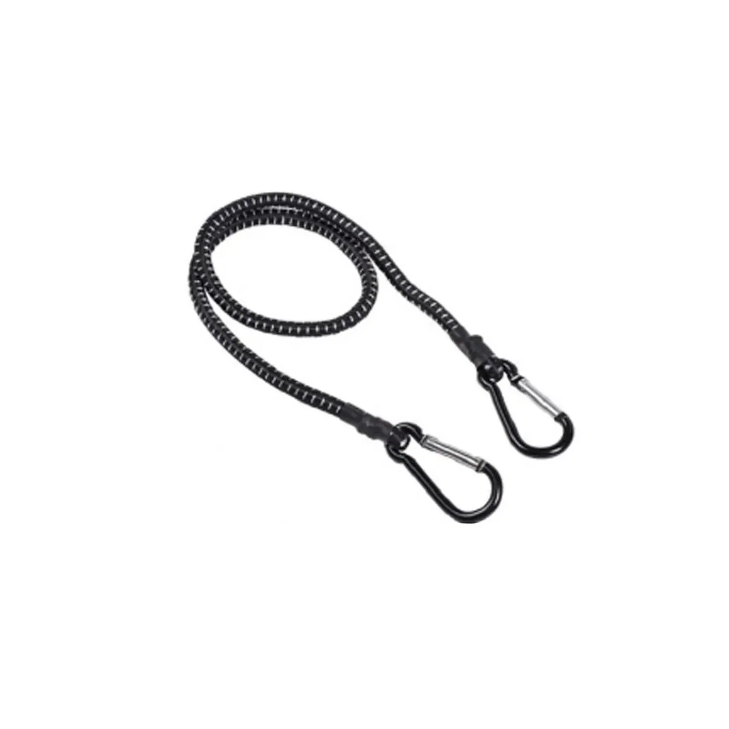 Corda elastica con gancio a moschettone Metaldecor 80 cm