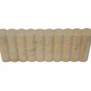 Cordolo bordo dritto in cemento 50x6,5x20 cm giallo