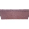 Cordolo liscio dritto in cemento 50x5x20 cm rosso