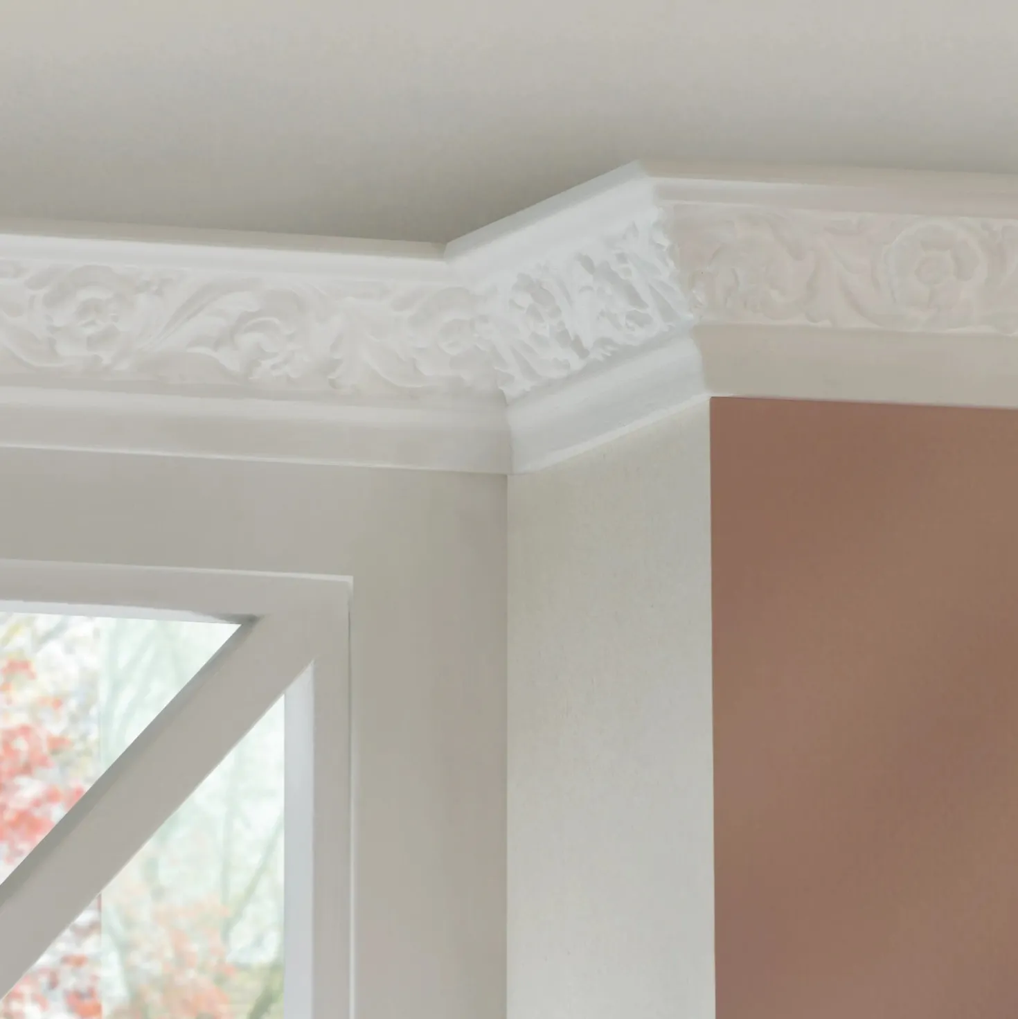 Cornice Gracia Knauf 8 x 5 cm lunghezza di 2 m lineari