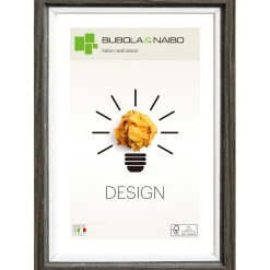Cornice legno Unika 40x50 cm rovere scuro/bianco