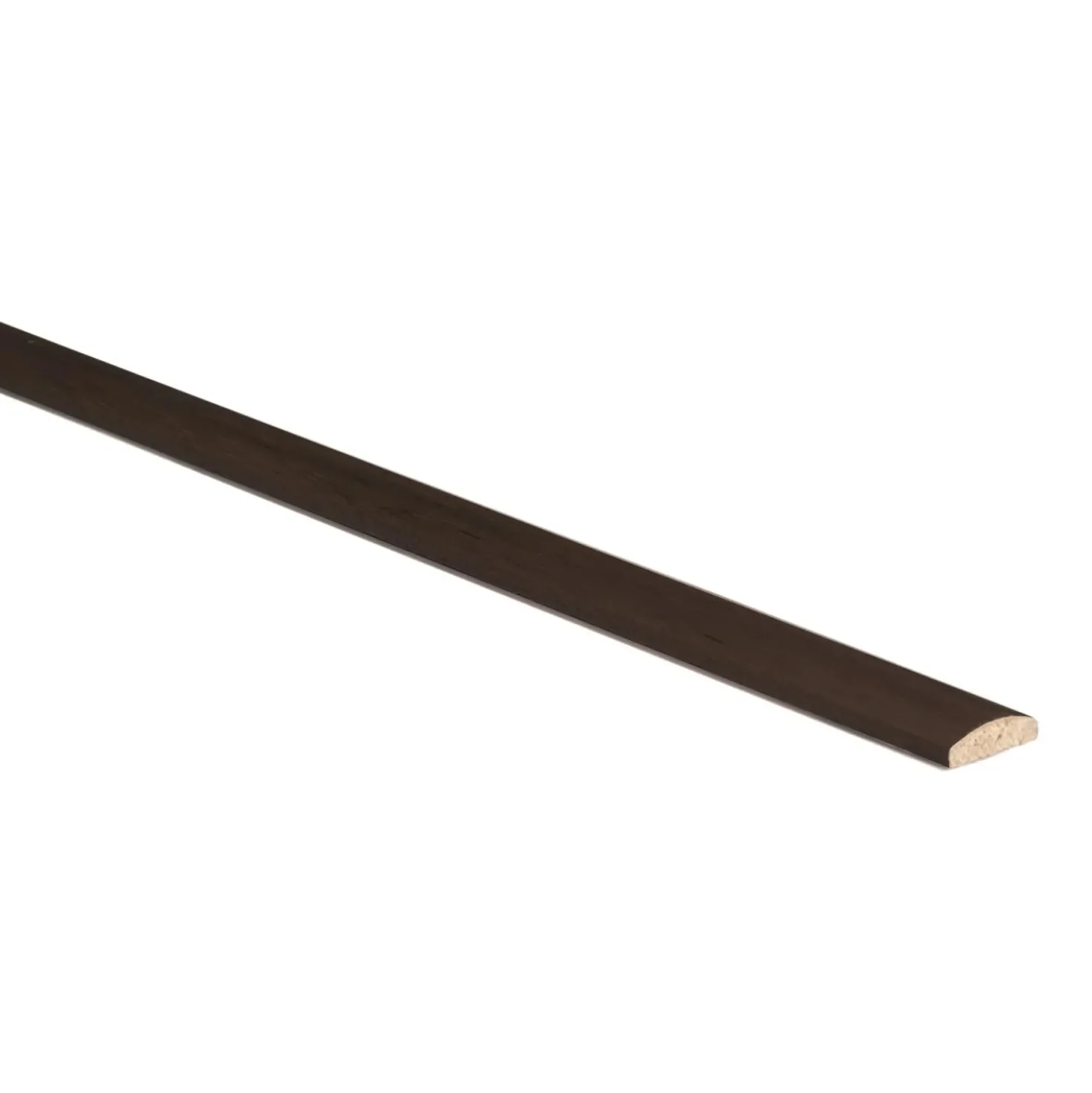 Cornice liscia tinta noce scuro 18 mm x 5 mm