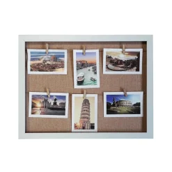 Cornice multifoto da parete Clamp 6 posti