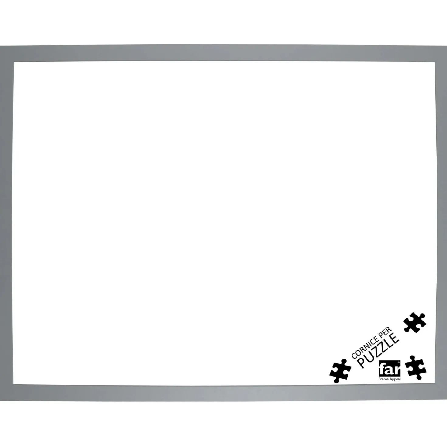 Cornice per puzzle in crilex Matisse 75x98 cm bianco opaco
