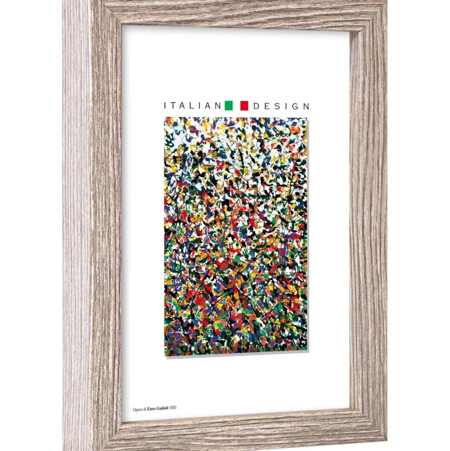 Cornice portafoto Box rovere 50x70 cm
