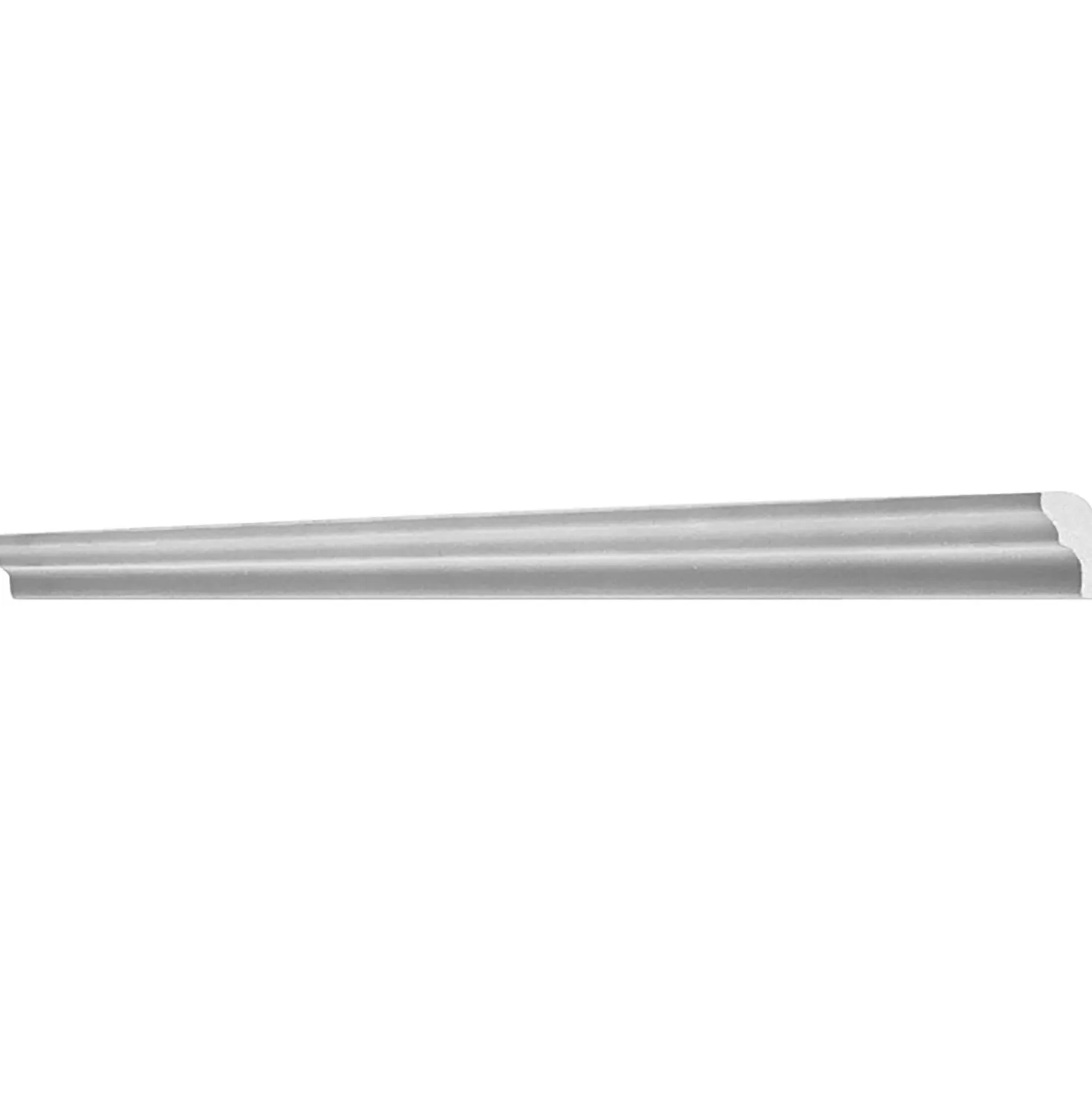 Cornice Sabrina Knauf 2,5 x 1,5 cm lunghezza di 2 m lineari