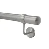 Corrimano 3 m supporto ad anello acciaio inox satinato con kit di montaggio