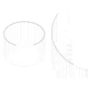 Corrimano in plastica L 500 cm bianco