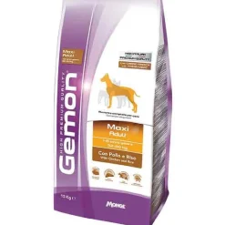 Crocchette per cani al pollo e riso Monge Gemon 15 kg