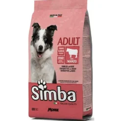 Crocchette per cani Simba Adult al manzo 10 kg
