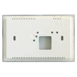 Cronotermostato Smart Home digitale settimanale Vemer Evo-X da parete bianco