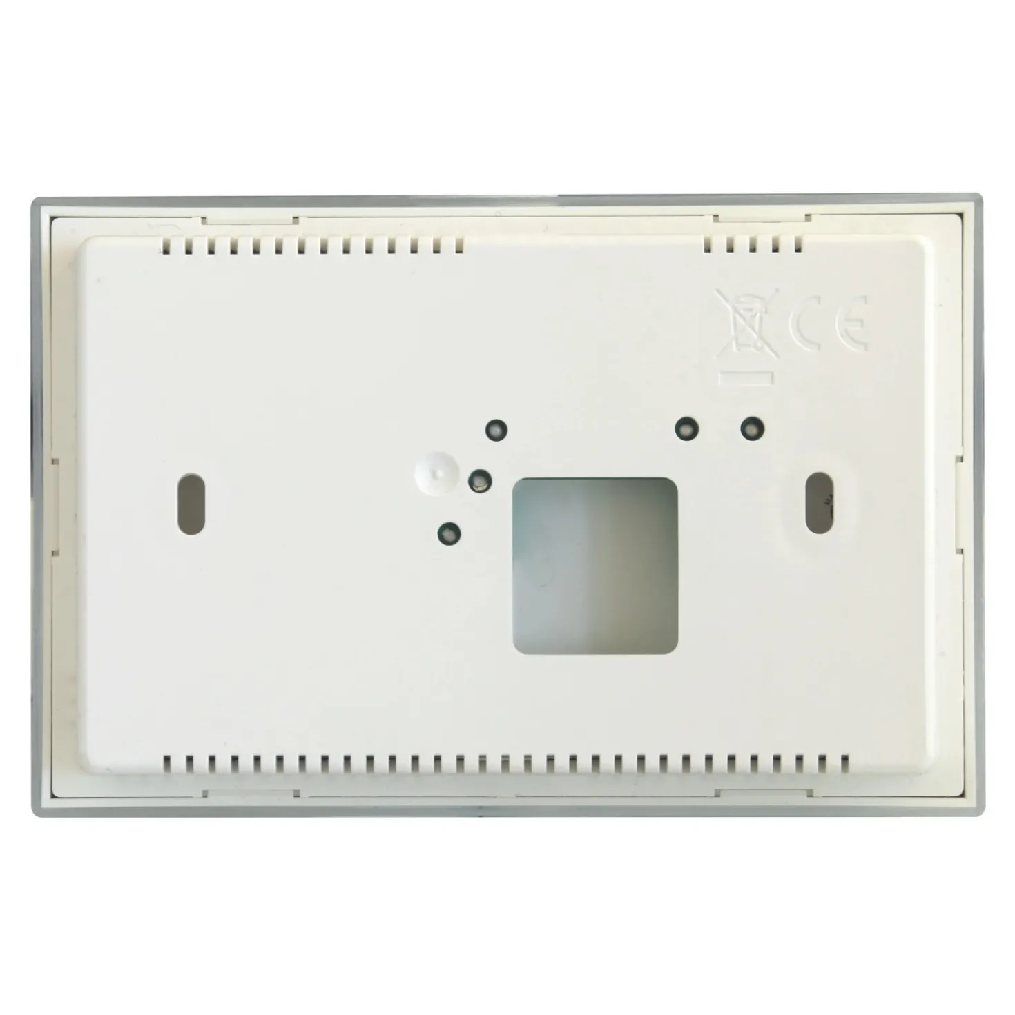 Cronotermostato Smart Home digitale settimanale Vemer Evo-X da parete bianco