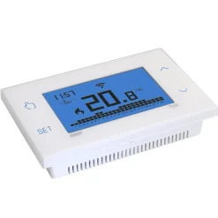 Cronotermostato Smart Home digitale settimanale Vemer Evo-X da parete bianco