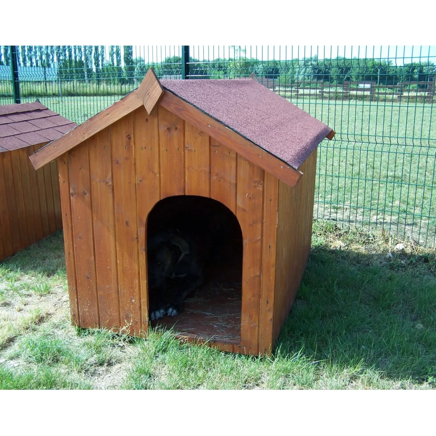 Cuccia per cani in legno tg grande 80x115 cm