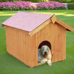 Cuccia per cani in legno tg piccola 60x98 cm