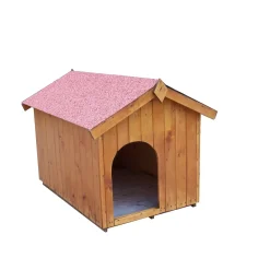 Cuccia per cani in legno tg media 70x106 cm