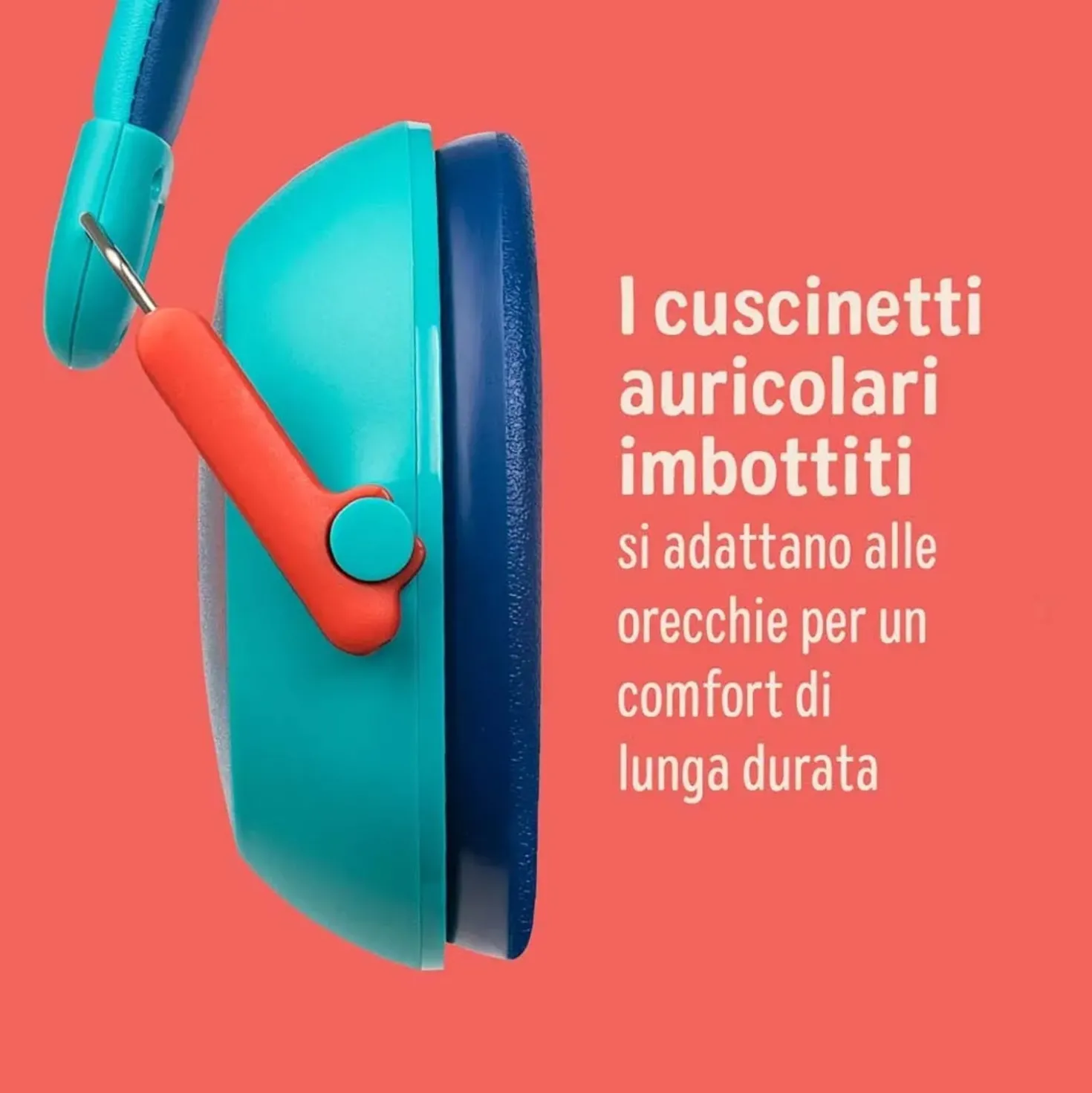 Cuffie auricolari 3M Plus per la protezione acustica dei bambini, (87 - 98 dB)