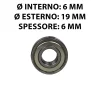 Cuscinetti a sfera rigidi misura 6x19x6 mm 2 pz