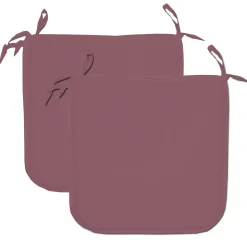 Cuscini per sedia Foglia rosa 2pz 40x40 cm