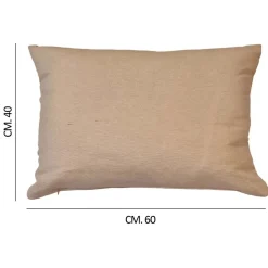 Cuscino arredo 60x40 cm lino