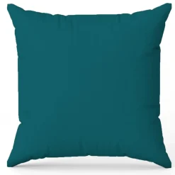 Cuscino bombato arredo 40x40 cm petrolio