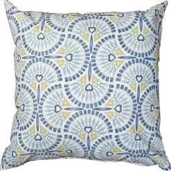Cuscino bombato quadrato 40x40 cm azzurro