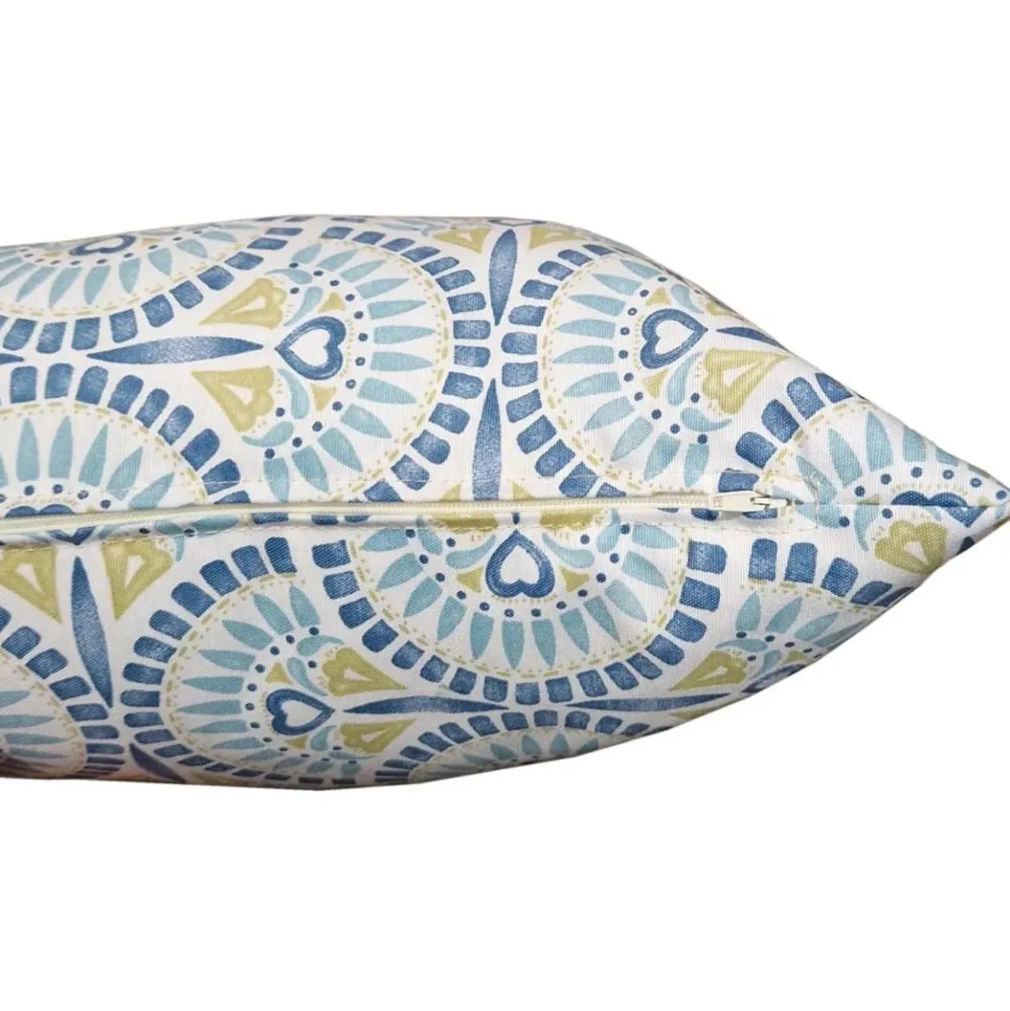Cuscino bombato quadrato 40x40 cm azzurro
