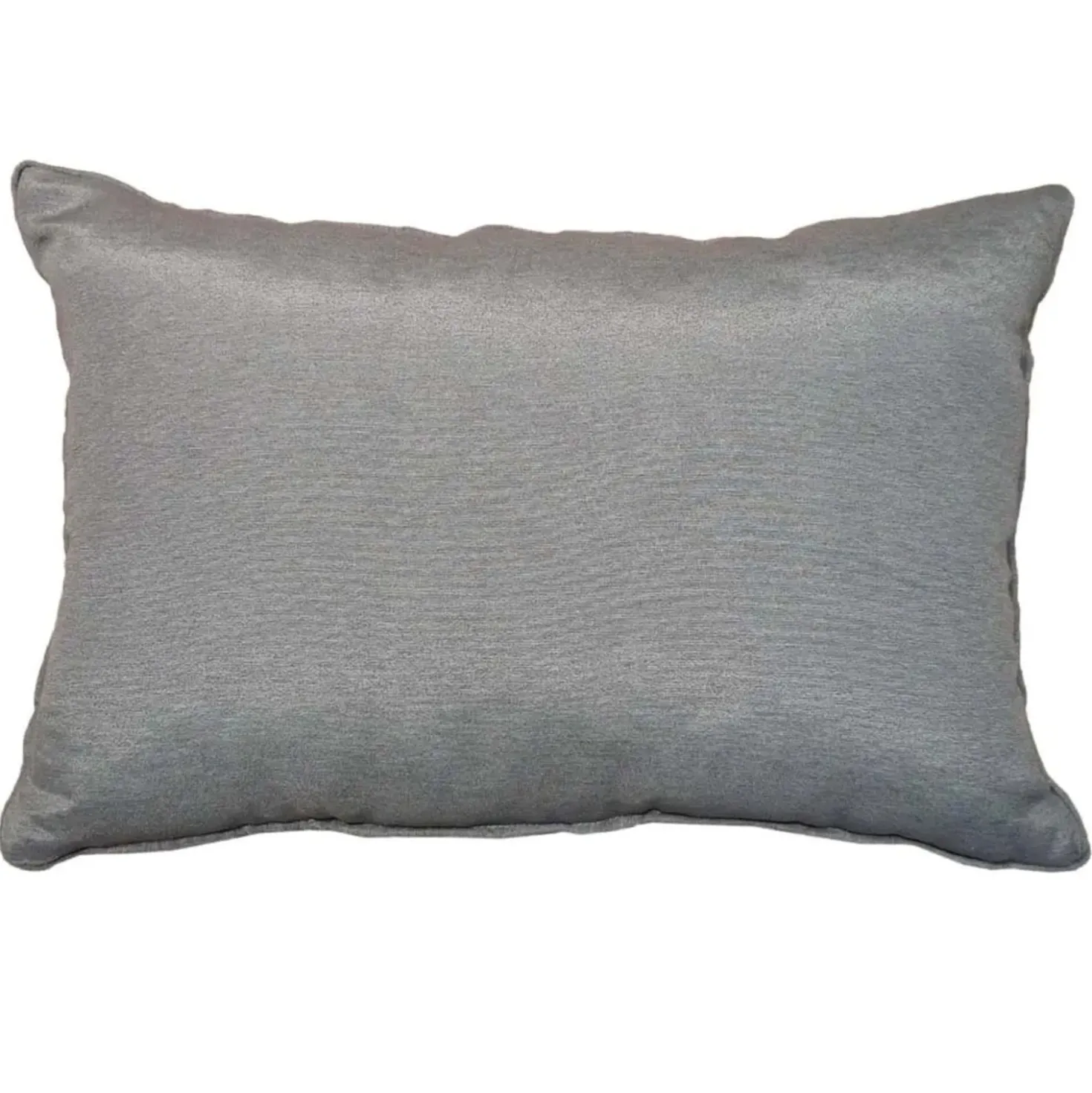 Cuscino bombato rettangolare 60x40 cm grigio