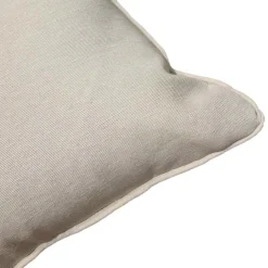 Cuscino bombato rettangolare 60x40 cm beige