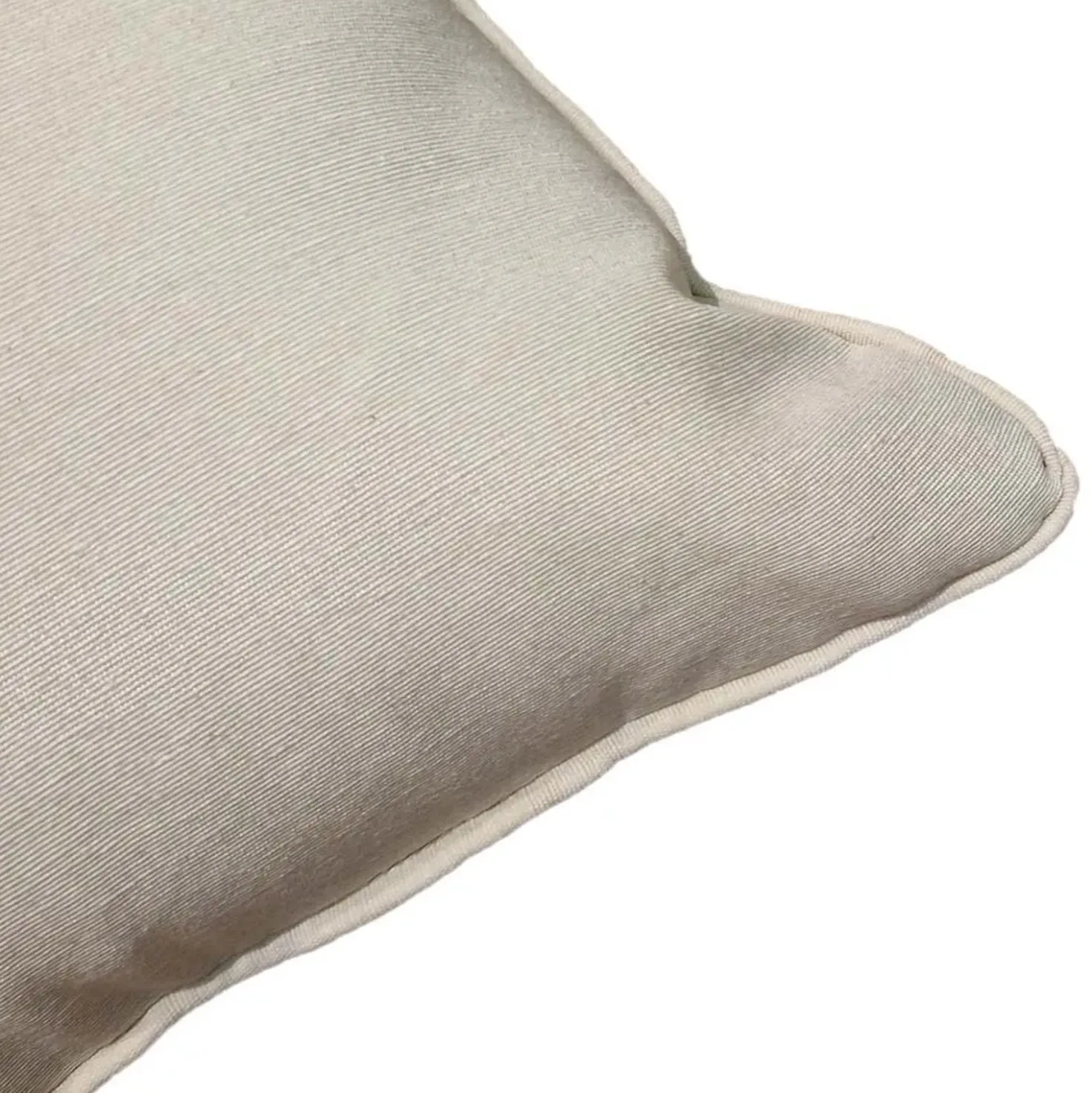 Cuscino bombato rettangolare 60x40 cm beige