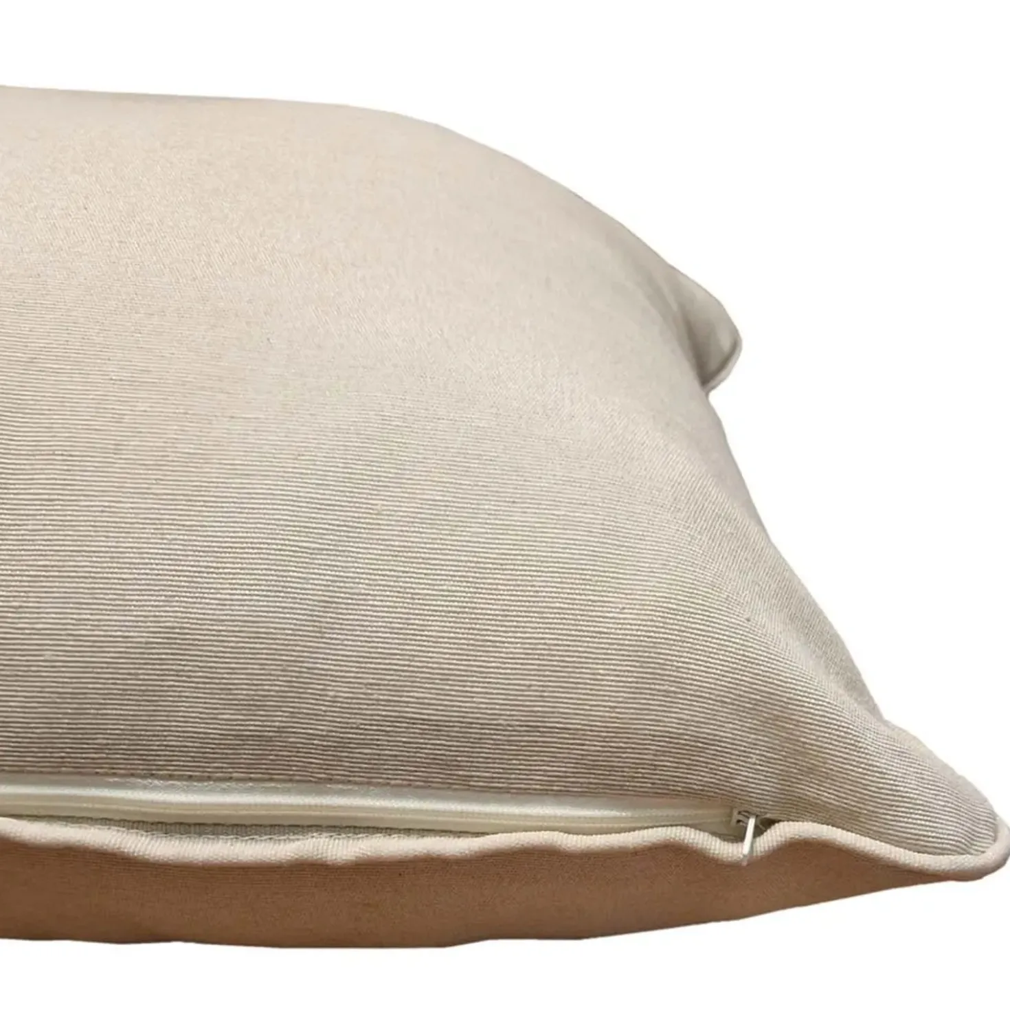 Cuscino bombato rettangolare 60x40 cm beige