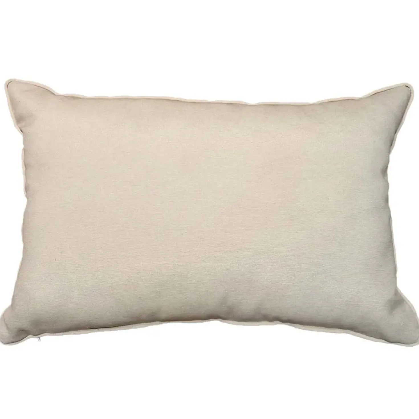 Cuscino bombato rettangolare 60x40 cm beige