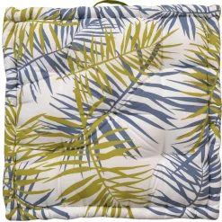 Cuscino da pavimento Futon fantasia foglie 60x60 cm