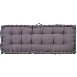 Cuscino da pavimento Futon colore grigio 40x120 cm