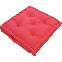 Cuscino da pavimento Futon colore rosso 60x60 cm