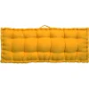 Cuscino da pavimento Futon colore giallo 40x120 cm