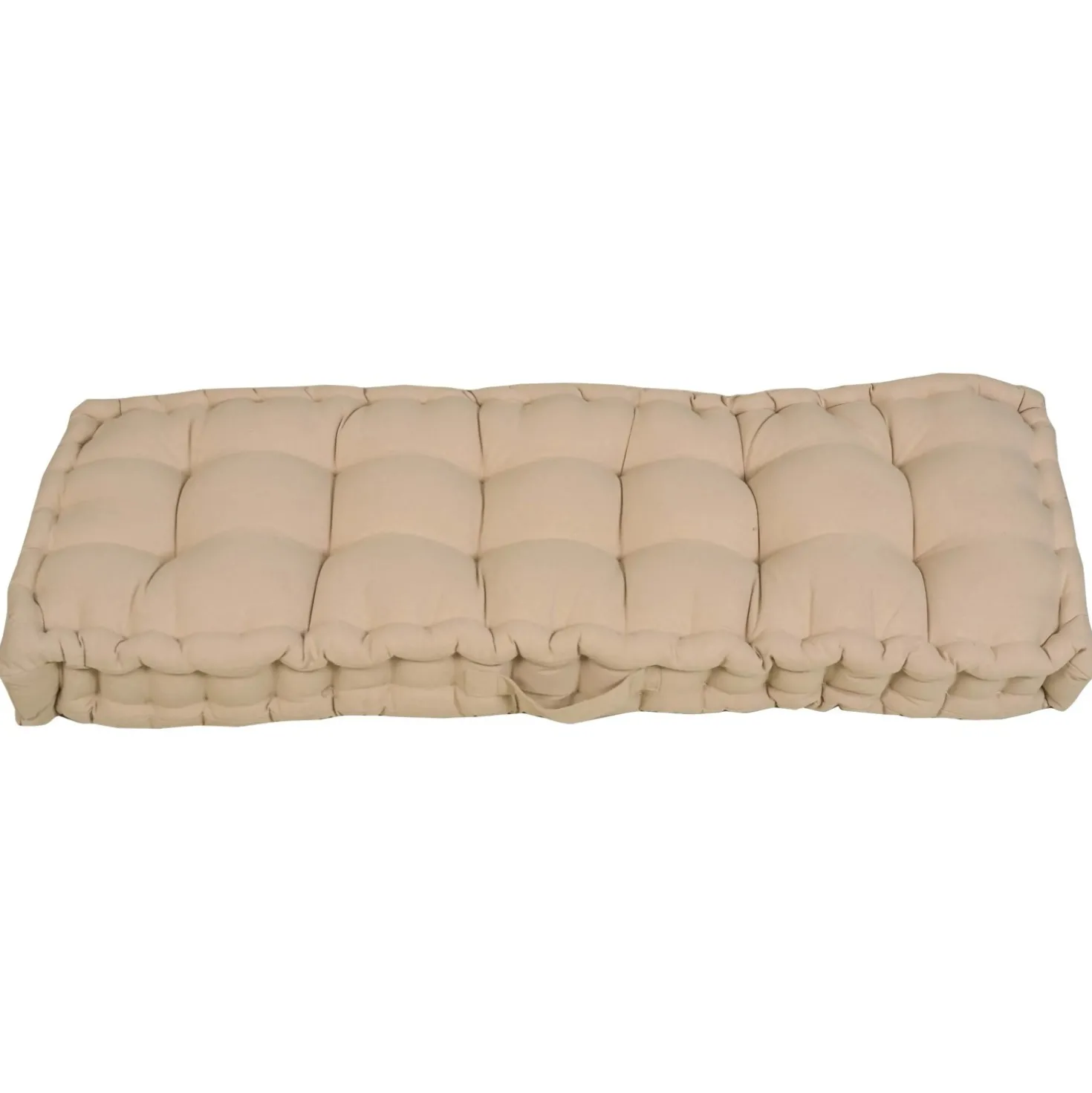 Cuscino da pavimento Futon colore tofu 40x120 cm