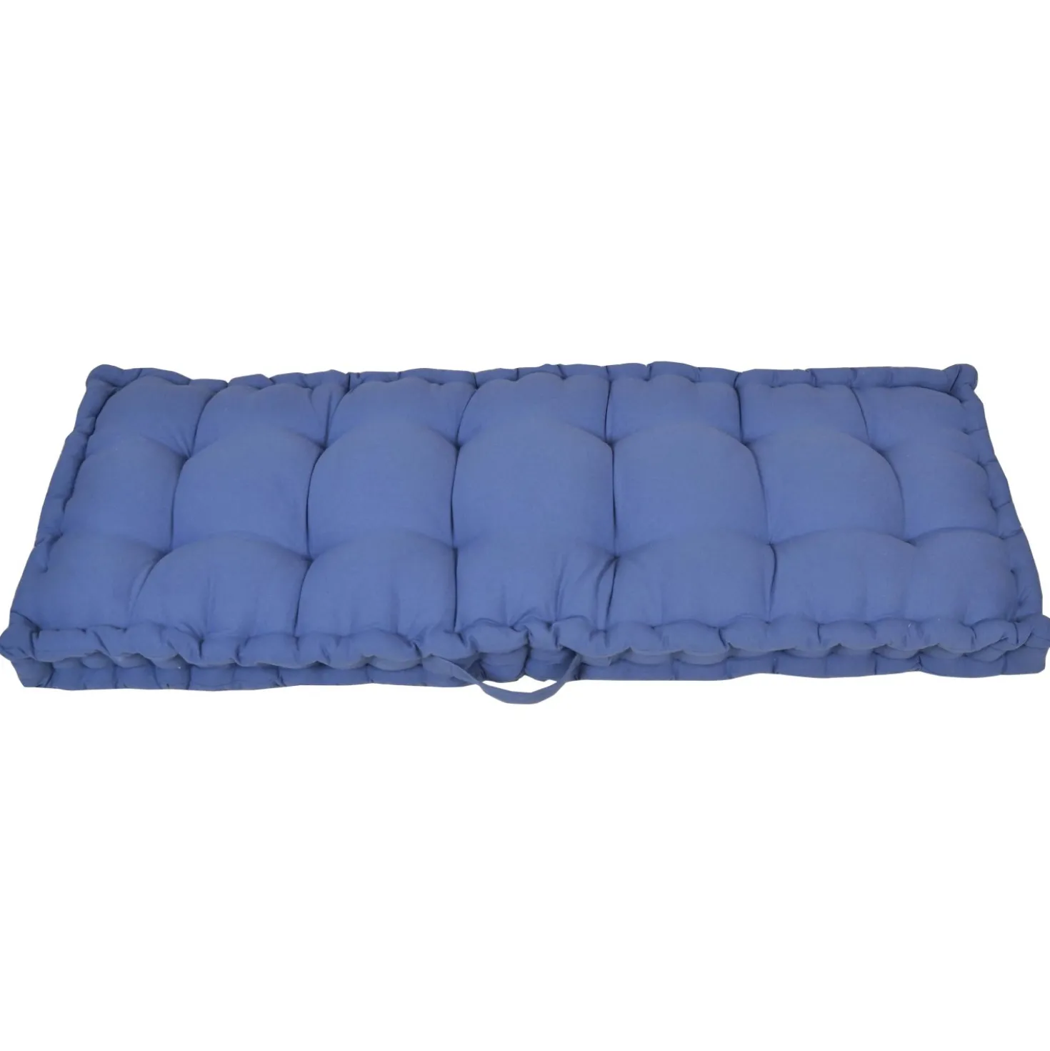 Cuscino da pavimento Futon colore blu navy 40x120 cm