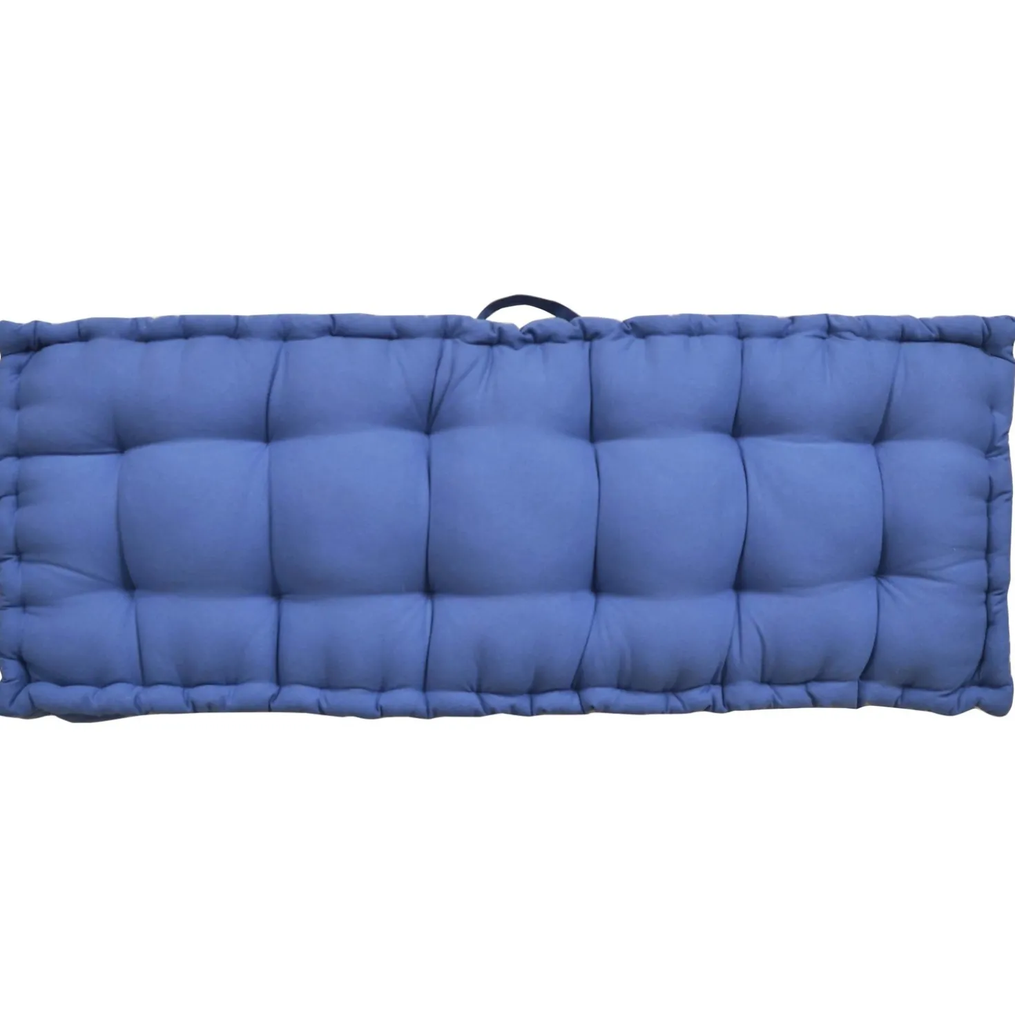 Cuscino da pavimento Futon colore blu navy 40x120 cm