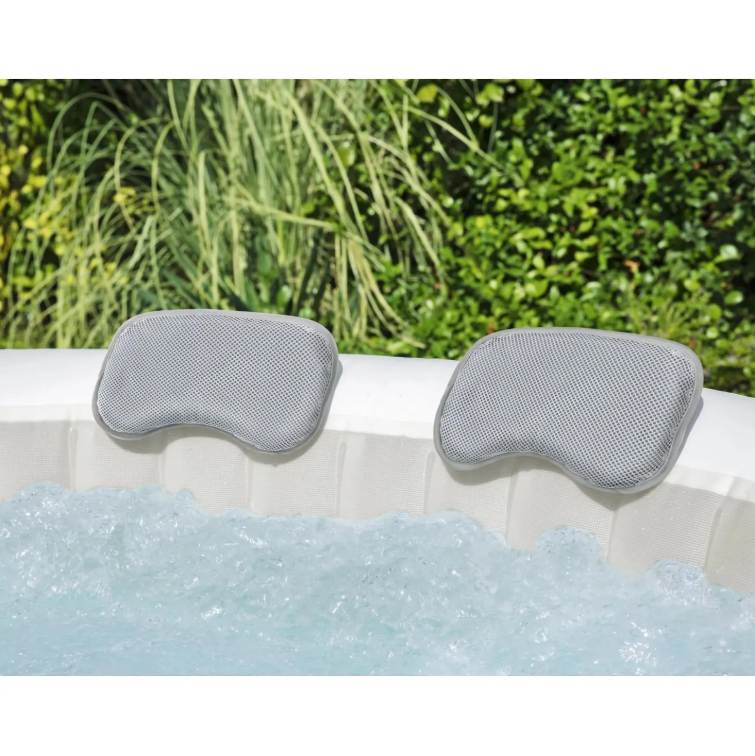 Cuscino per idromassaggio con supporto Bestway Lay-Z-Spa 23x13x5cm Set 2 pz