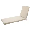 Cuscino per lettino beige 60x190x5 cm