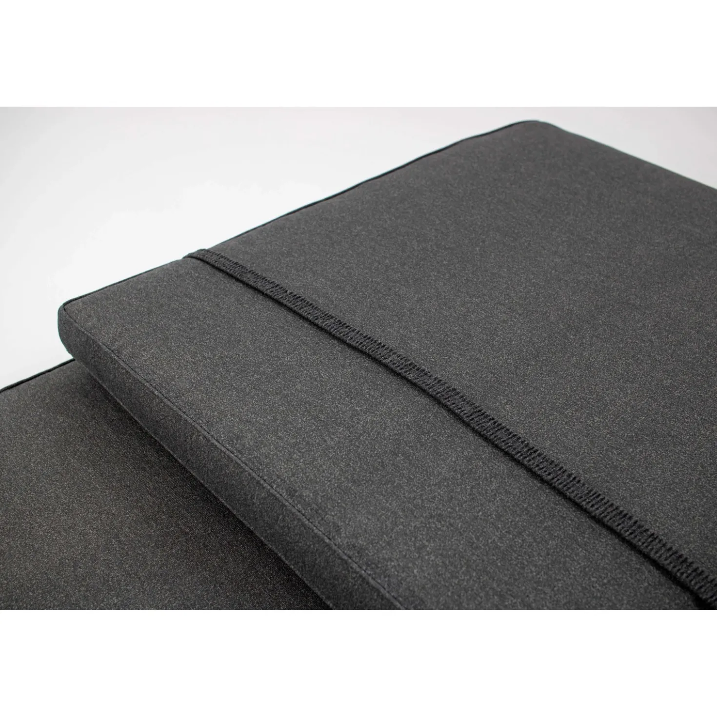 Cuscino per lettino grigio 60x190x5 cm
