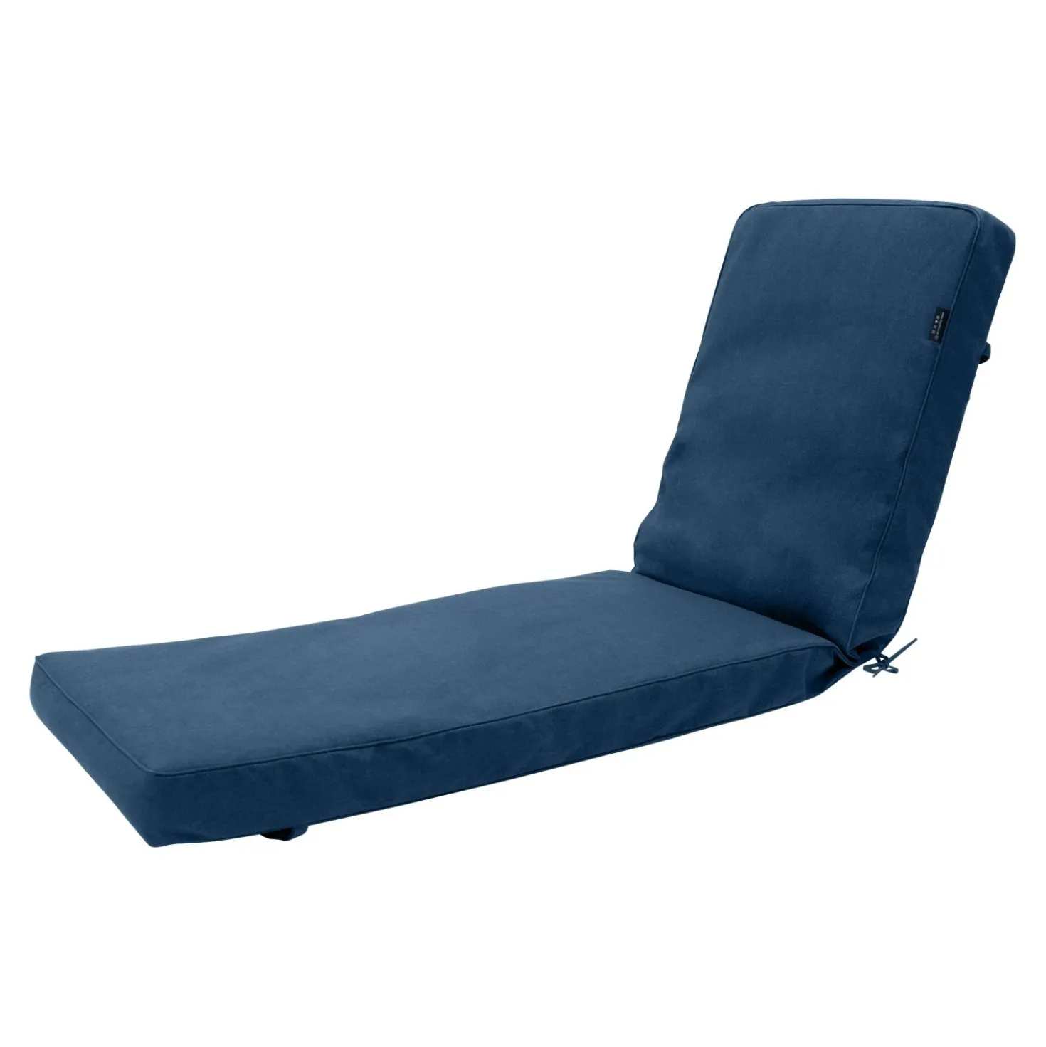 Cuscino per lettino Oxford blu 55x180x9 cm