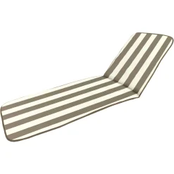 Cuscino per lettino Riga taupe 58x188x4 cm
